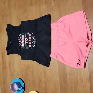 Under Armor Two Piece Shorts Set